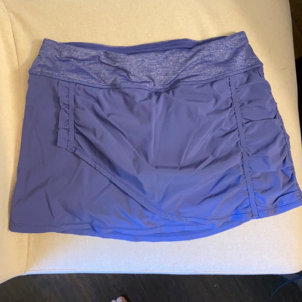 Lululemon purple skirt with shorts